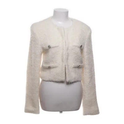 Jakke (Hvid) fra Gestuz Elastan, Polyamid, Polyester, Uld