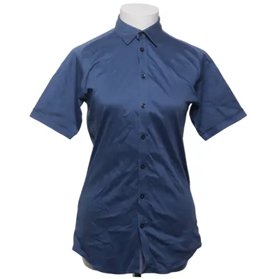Kortärmad skjorta (Blå) från Desoto Bomull