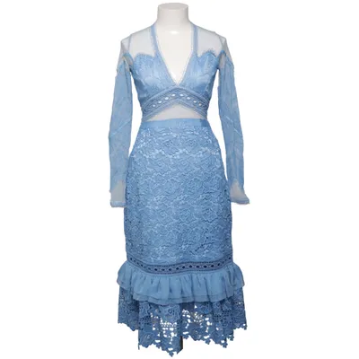 Klänning (Blå) från Three Floor Elastan, Polyamid, Polyester