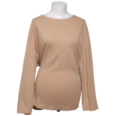 T-shirt à manches longues (Beige) de Pure by Ulla Popken Coton