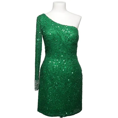 Robe de cocktail (Vert) de Shail K Polyester, Soie