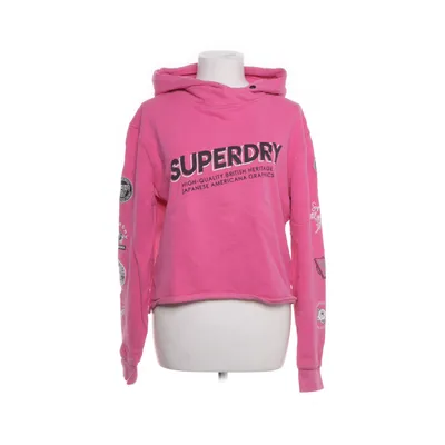 Huvtröja (Rosa) från Superdry Bomull, Polyester