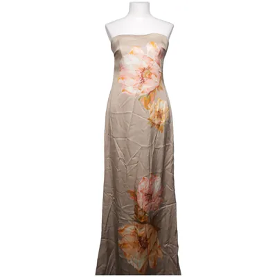 Maxi dress (Beige, Multicolored) from Malina Elastane, Polyester, Viscose