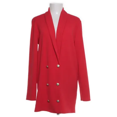 Blazer (Rød) fra PrettyLittleThing Elastan, Polyester