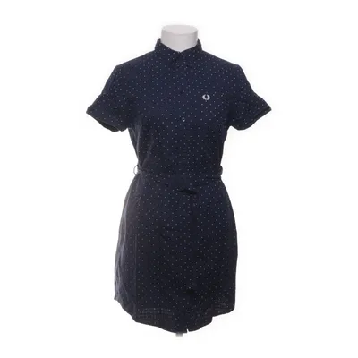 Skjortekjole (Blå, Hvid) fra Fred Perry Bomuld