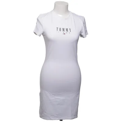 Klänning (Vit) från Tommy Hilfiger Jeans Bomull, Elastan