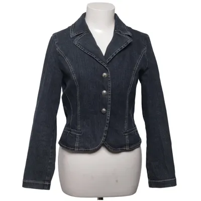 Denim jacket (Blue) from Carlo Colucci Cotton, Elastane, Polyamide