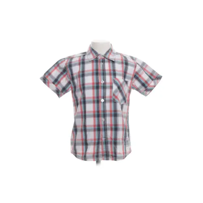 Kortärmad skjorta (Röd, Flerfärgad) från Kids by Lindex Bomull