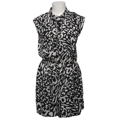 Shirt dress (Black, White) from Ann Christine Polyester