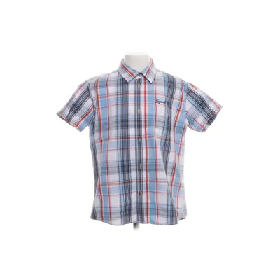 Kortärmad skjorta (Blå, Flerfärgad) från Kids by Lindex Bomull