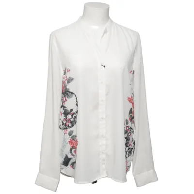 Bluse (Hvid, Flerfarvet) fra Desigual Polyester