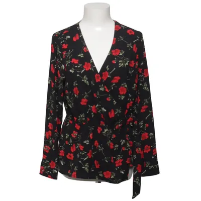 Wrap blouse (Black, Red, Green) from By Jolima Polyester