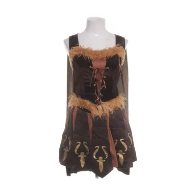 Maskeradkläder (Svart, Brun, Guldfärgad) från Widmann Polyester