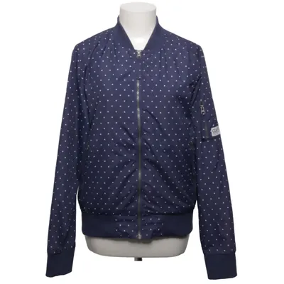 Bomberjack (Blauw, Wit) van Colour Wear Polyester