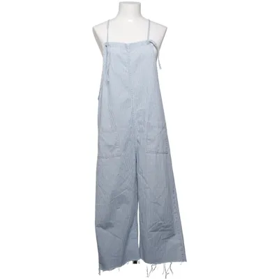 Tuinbroek (Blauw, Wit) van Monki Katoen