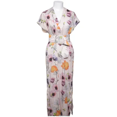 Maxi jurk (Beige, Meerkleurig) van La Dress by Simone Polyester