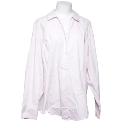 Blouse (Pink) from Lane Bryant Cotton, Elastane, Polyester