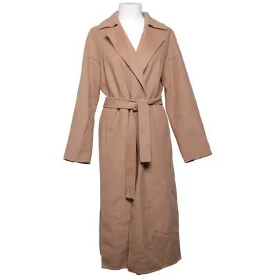 Frakke (Brun) fra Karen by Simonsen Polyester, Uld