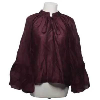Bluse (Vmjenna 7/8 Frill Top Wvn Ga) fra Vero Moda Lyocell, Polyester