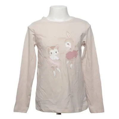 Lange mouwen shirt (Roze, Meerkleurig) van H&M Katoen, Elastaan