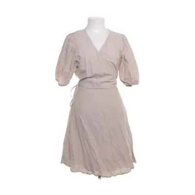 Omlottklänning (Beige) från Gina Tricot Bomull, Linne