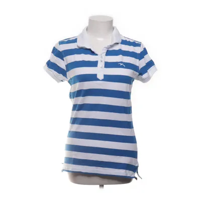 Pikétröja (Blå, Vit) från Albatross Bomull