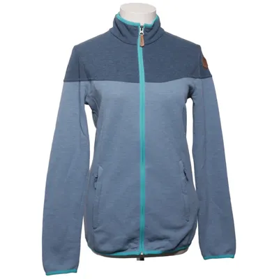 Fleece jacket (Blue, Gray) from Wedze Polyester, Wool
