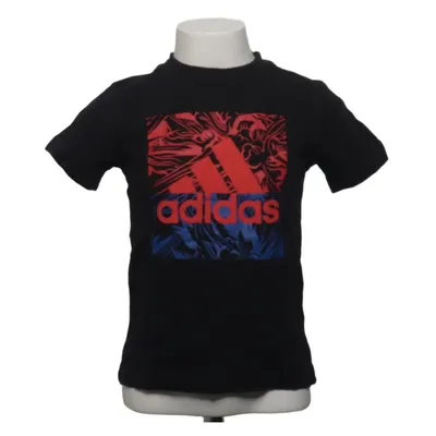 T-shirt (Sort, Flerfarvet) fra Adidas