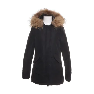 Vinterkappa (Svart) från Flona Dun, Fjädrar, Polyamid, Polyester, Päls