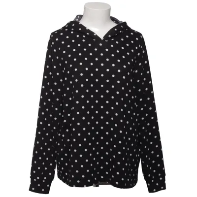 Hoodie (Black, White) from Happy Holly Elastane, Polyester, Viscose