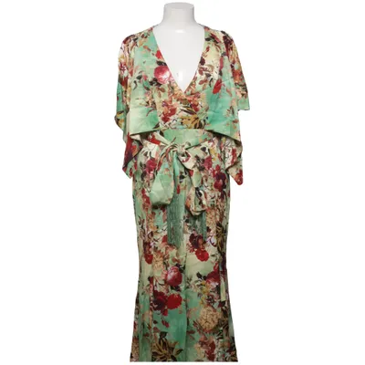 Klänning (Grön, Röd, Flerfärgad) från Karen Millen Polyester, Viskos