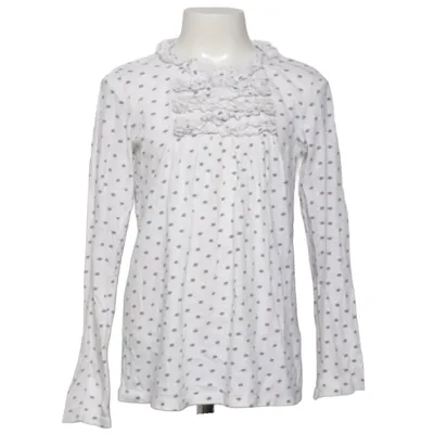 Haut (Blanc, Bleu) de Benetton Class Coton