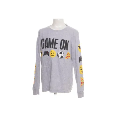 Långärmad t-shirt (Grå) från Emoji