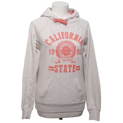 Kapuzenpullover (Beige, Rot) von Clockhouse Baumwolle, Polyester