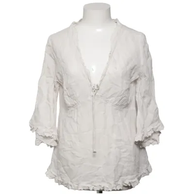 Blouse (Beige) from Free People Cotton, Linen