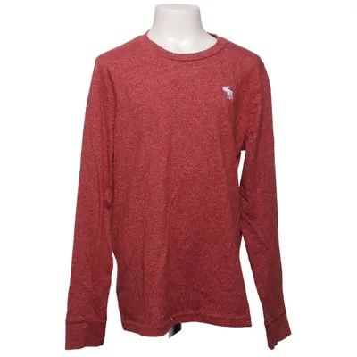 Långärmad t-shirt (Röd) från Abercrombie Kids Bomull, Polyester