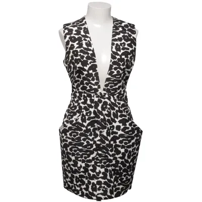 Dress (Black, White) from Finders Keepers Elastane, Polyester