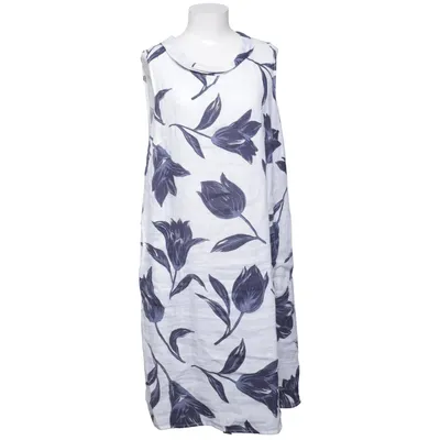 Dress (White, Blue) from Lina Tomei