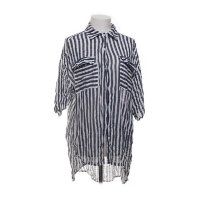 Korte mouwen shirt (Blauw, Wit) van New Collection Katoen, Linnen