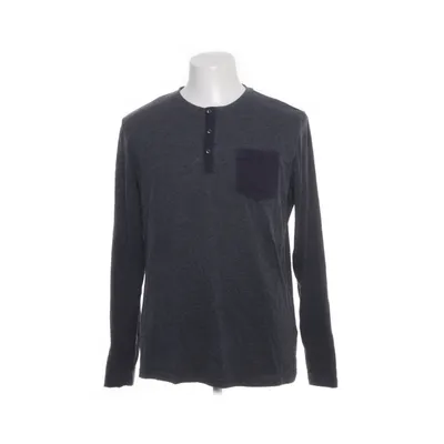 Långärmad t-shirt (Blå) från "SU" Bomull, Polyester