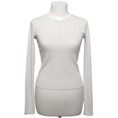 Henley shirt (White) from Dazy Elastane, Polyester, Viscose