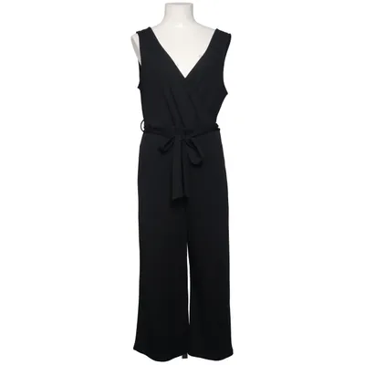 Jumpsuit (Black) from New Look Curves Elastane, Polyester