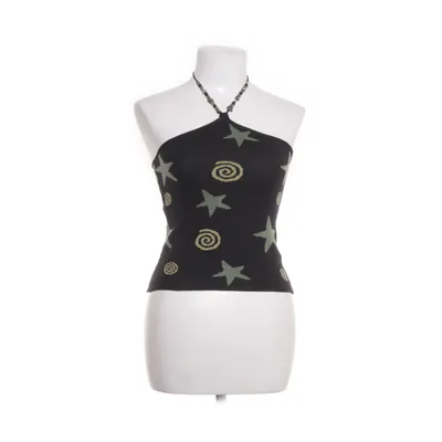 Halter neck top (Black, Multicolored) from Minga London Nylon, Polyester, Viscose