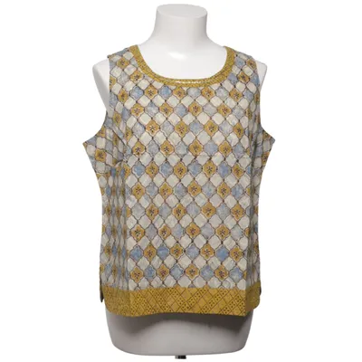 Topp (Blå, Beige, Gul) från Fabindia Bomull