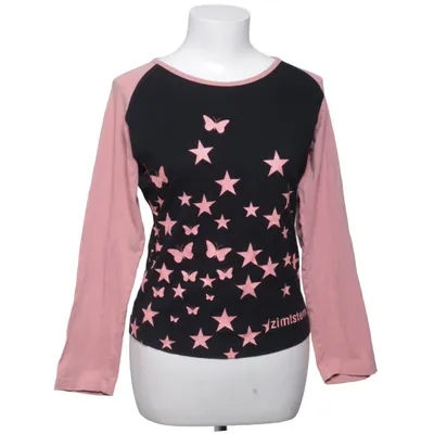 Långärmad t-shirt (Svart, Rosa) från Zimtstern