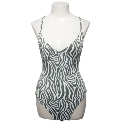 Swimsuit (White, Green) from Cubus Elastane, Polyester, Polyurethane