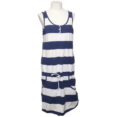 Jurk (Blauw, Wit) van Holebrook Katoen, Elastaan