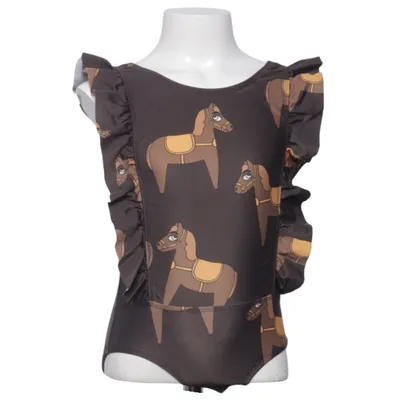 Maillot de bain une pièce (Marron, Multicolore) de Mini Rodini
