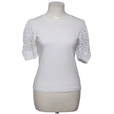 Top (Wit) van Ellen Tracy Katoen, Elastaan, Polyester