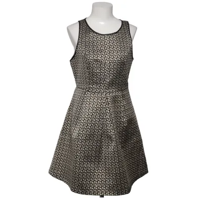 Dress (Black, Gold) from Oxygene Elastane, Polyester